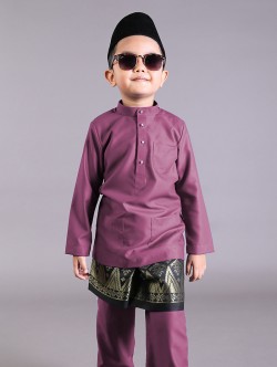 Baju Melayu Redza-PURPLE PINK